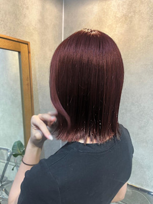 ♪重すぎない！切りっぱなしロブスタイル