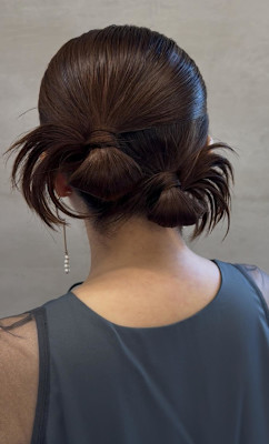 カチモリヘア/ヘアセット/お呼ばれヘア