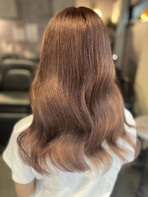 《三宅悠斗》ピンクベージュ/ブリーチ/大宮