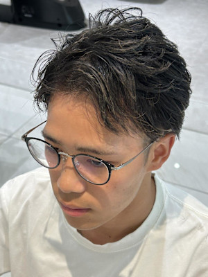 パーマメンテ　フェザーショート