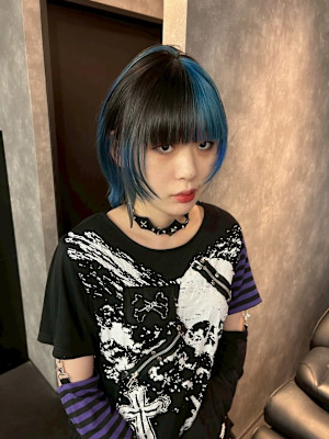 セクションカラー　デザインカラー　ハイトーン　表参道/原宿