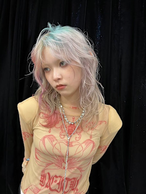 オーダーメイド　デザインカラー　ハイトーン　表参道/原宿