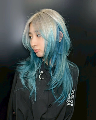 ルーツカラー　デザインカラー　ハイトーン　原宿/表参道