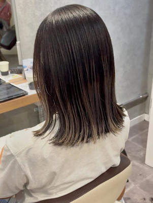 地毛をいかしたプレイングカラー