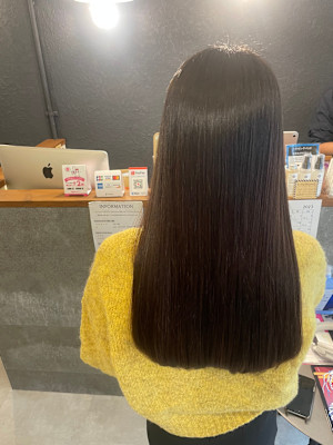 髪質改善ストレート