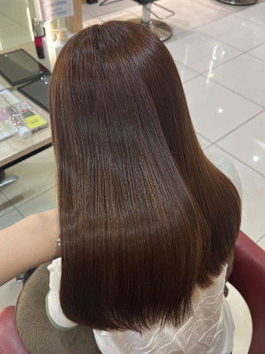 伊勢原/艶カラー/ナチュラルカラー/ケアカラー/Aujua