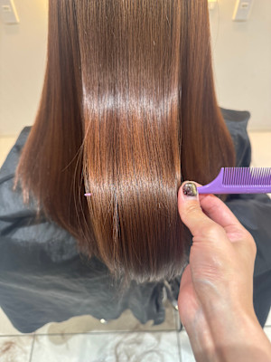 髪質改善ヘアカラー