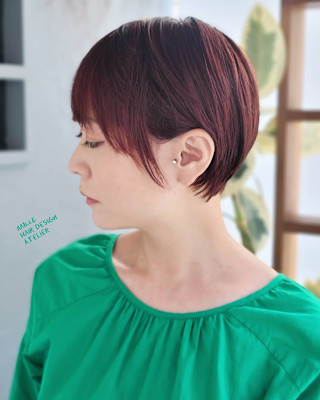 <福岡/天神/大名/赤坂>20代30代40代ショートヘア