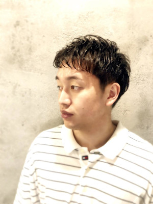 メンズ/パーマ/ショート