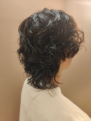 ショートパーマ/癖毛風パーマ/ニュアンスパーマ