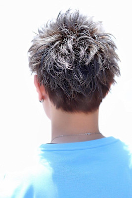 バンズモヒカン 刈り上げイメチェングランジスマート無造作