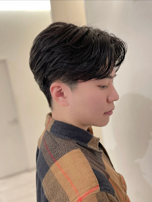 Shiya 平井×韓国風センター分け