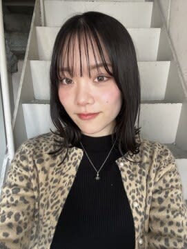 ブルーブラック 外ハネボブ