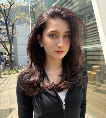 理想のひし形スタイル　海外レイヤー　暖色ブラウン~*