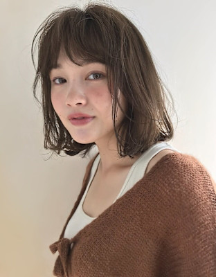 7トーン / ブラウンベージュ /ボブ