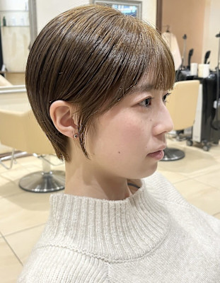 コンパクトショート/ベージュカラー