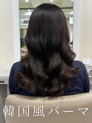 韓国風パーマ/コテ巻き風パーマ/デジタルパーマ/