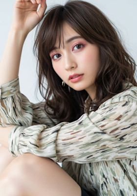 ふわっと色っぽ、愛されフェミニンロング