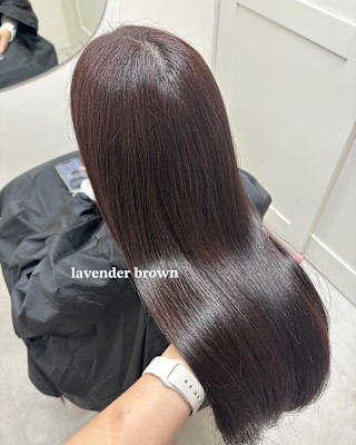 髪質改善/ラベンダーブラウン/トリートメント/艶髪/韓国