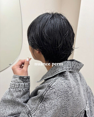 ワンレンボブ前下がりショート内巻きワンカール鎖骨ミディアム