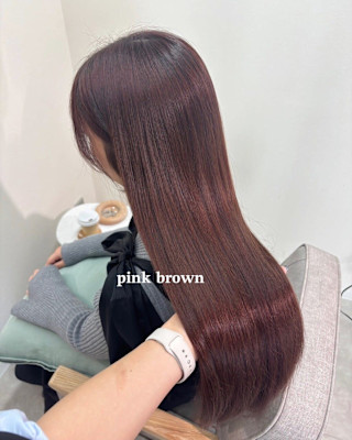 くすみピンク/ピンクグラデーション/ニュアンスカラー/韓国風