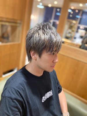 メンズグレー系カラー