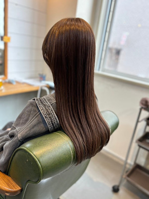 髪質改善ストレート