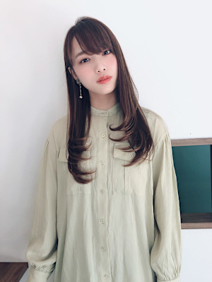 【松戸 右京】艶ロング×顔まわりレイヤー