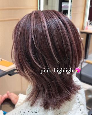 透明感カラー/ブリーチなしWカラー/髪質改善/伊勢原