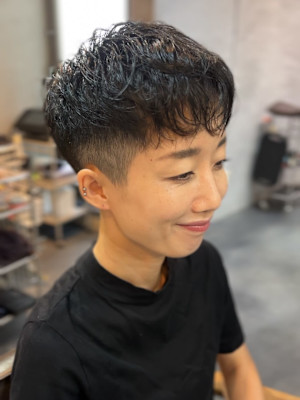 #ベリショ#刈り上げ女子#ladixsanomiya