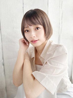 大人可愛いスッキリショートスタイル