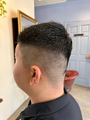 メンズベリーショートスタイル