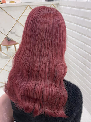 初カラー！ストロベリーピンク♪_ユウ