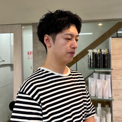 メンズスパイキーショート《谷　昂将》