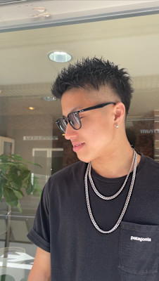 Shiya 平井×メンズツーブロックショート