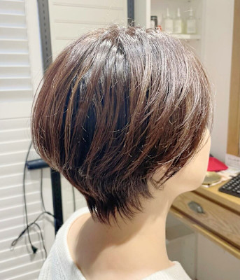 大人ショートボブ