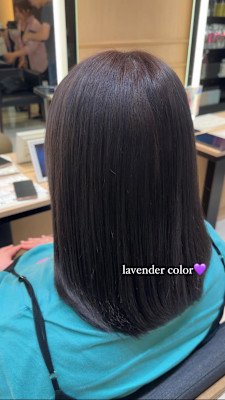 透明感カラー/ブリーチなしWカラー/髪質改善/伊勢原
