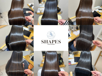 Shapesオリジナルの薬剤で初回"圧倒的"艶髪大全集★