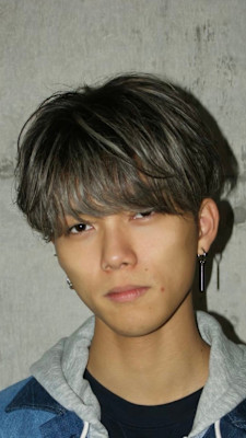 ハイトーン　シースルーマッシュ