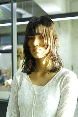 縮毛矯正×顔まわりレイヤー