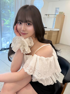 ベージュカラー/レイヤーカット