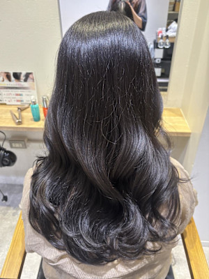 小辻 韓国風☆チョコレートグレージュ×ヨシンモリ 