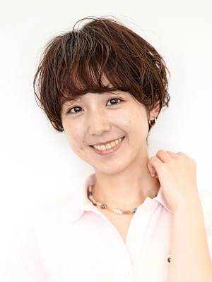 前下がりショート・ボブ/絶壁解消/前髪あり/40代/30代