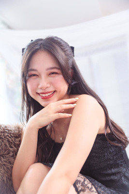 リボンアレンジヘア