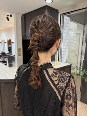 ミホ＊お呼ばれヘアセット