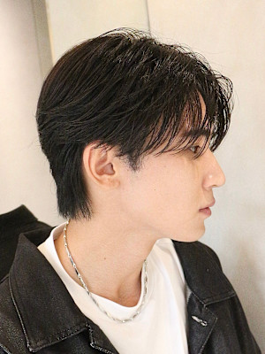 men's/メンズ/曲がる縮毛矯正/マッシュショート/韓国