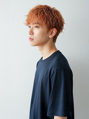 #ダブルカラー　#メンズブリーチカラー