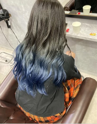 グラデーションカラーブルー