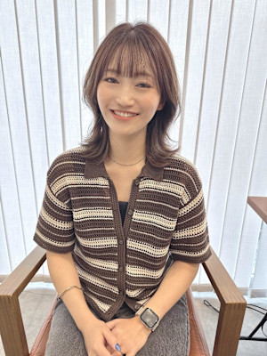 くびれミディレイヤー×マロンブラウン