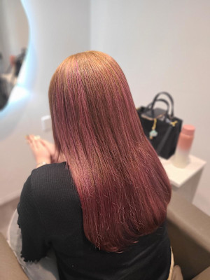 【南部担当】ミルクティー×ラベンダーピンク/デザインカラー